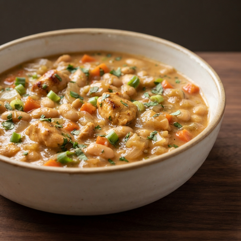 Thai-Inspired Peanut Chicken Chili