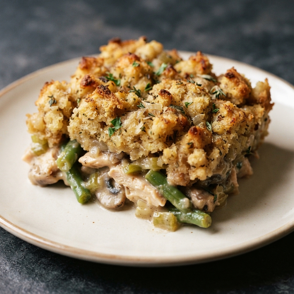 Holiday Turkey and Stuffing Bake