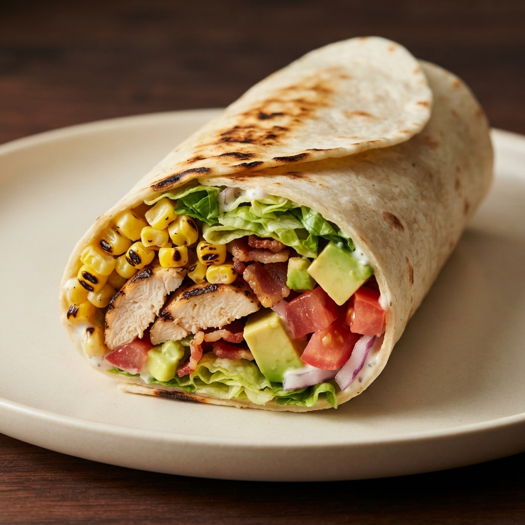Grilled Chicken BLT Wraps