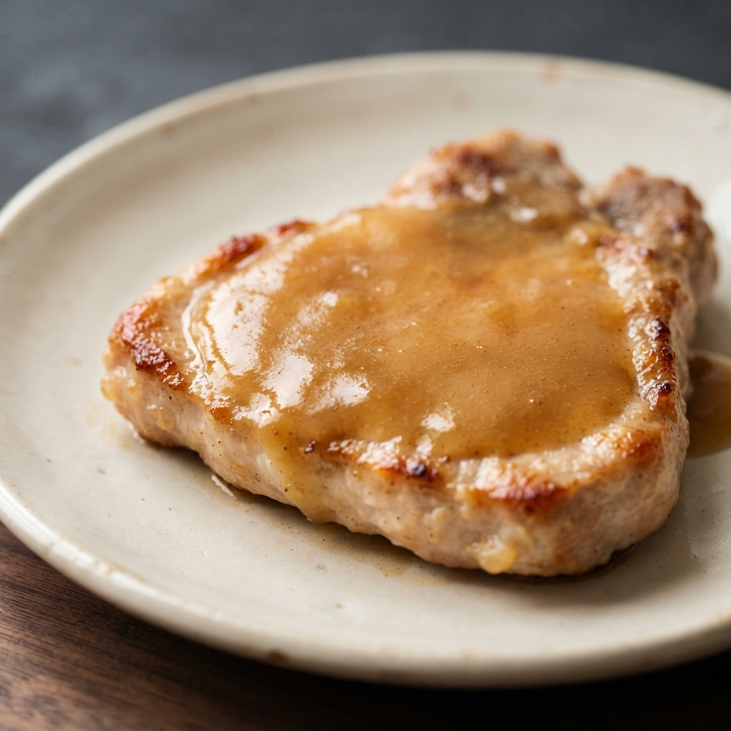 Pear-Glazed Pork Chops