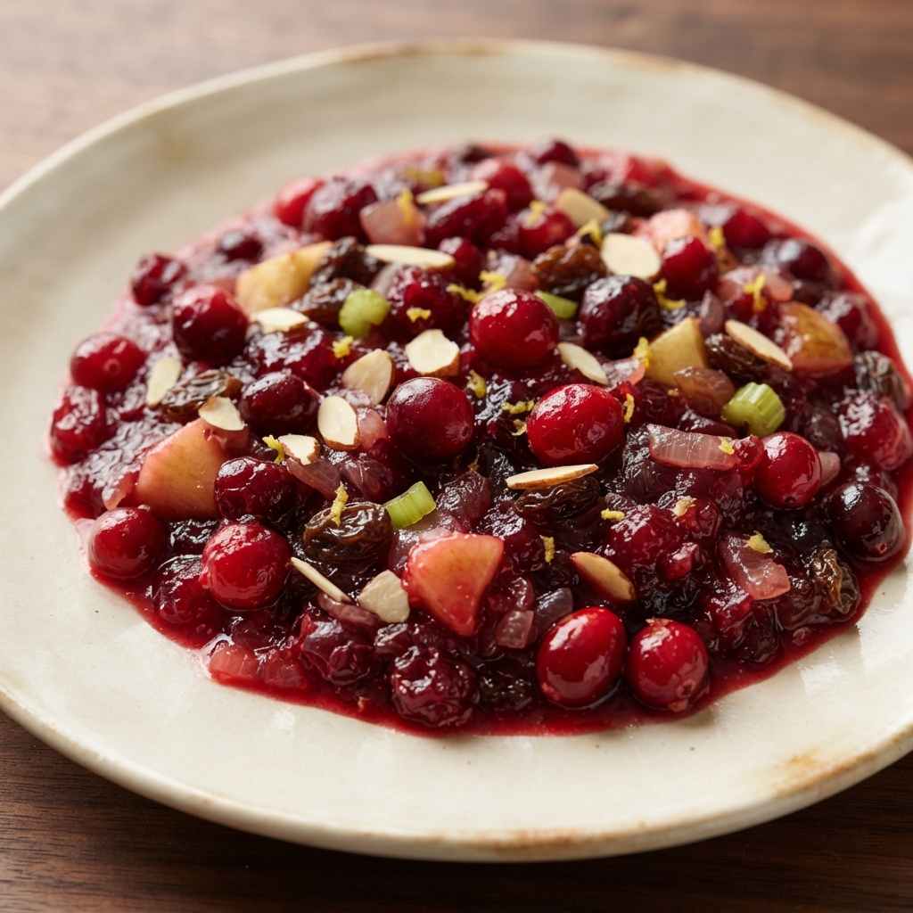 Mum’s Cranberry Chutney Relish