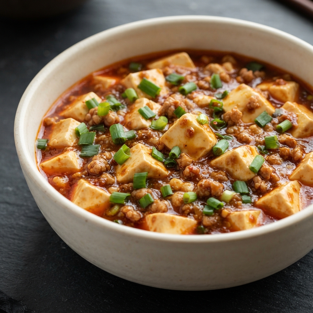 Sichuan-Style Mapo Tofu with Pork
