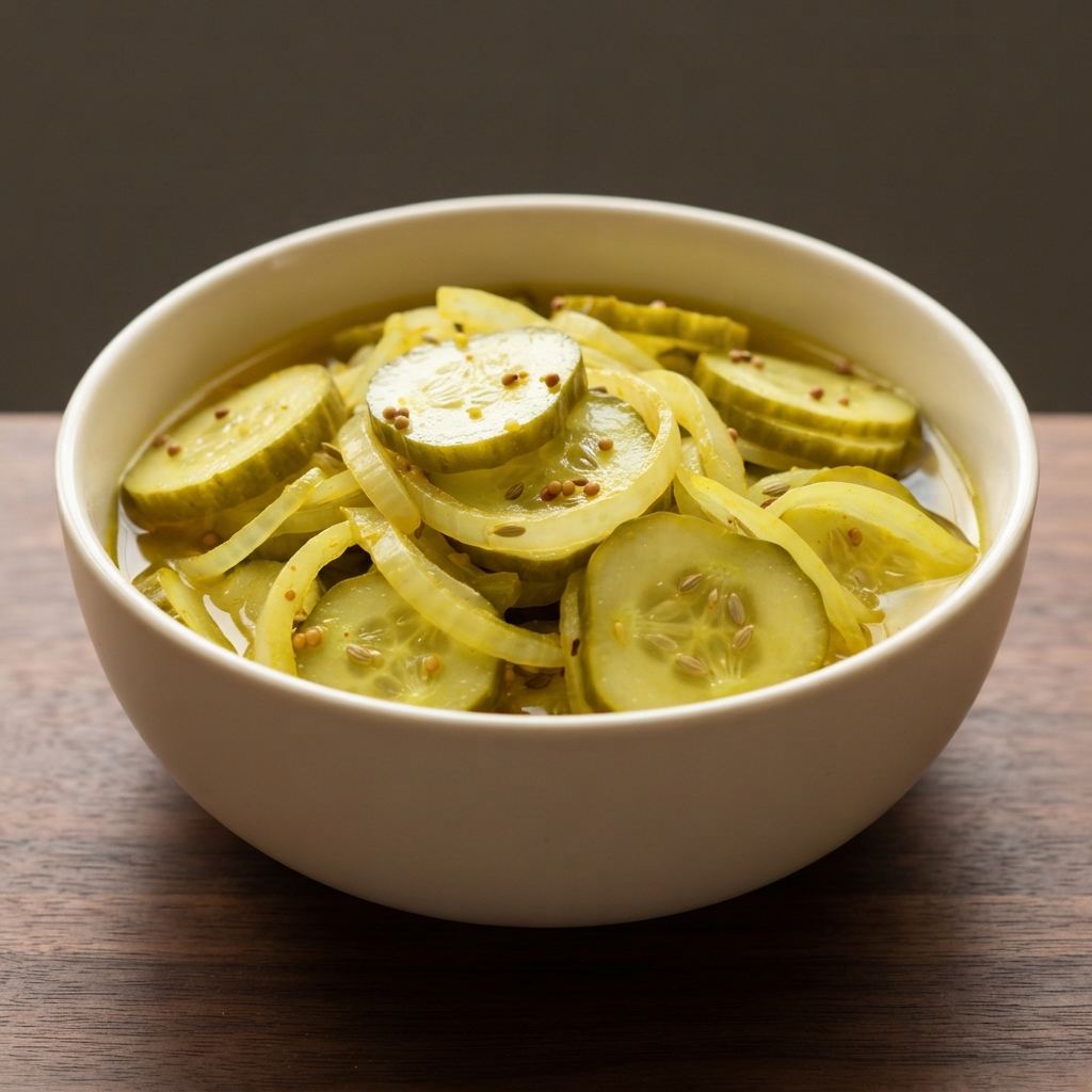 No-Canning Bread and Butter Refrigerator Pickles
