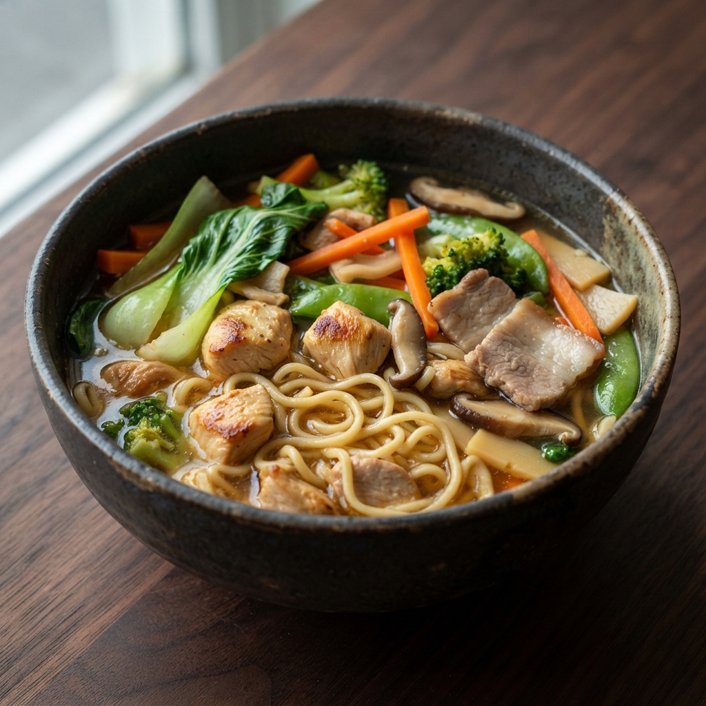 Build-Your-Own Noodle Bowl Blueprint