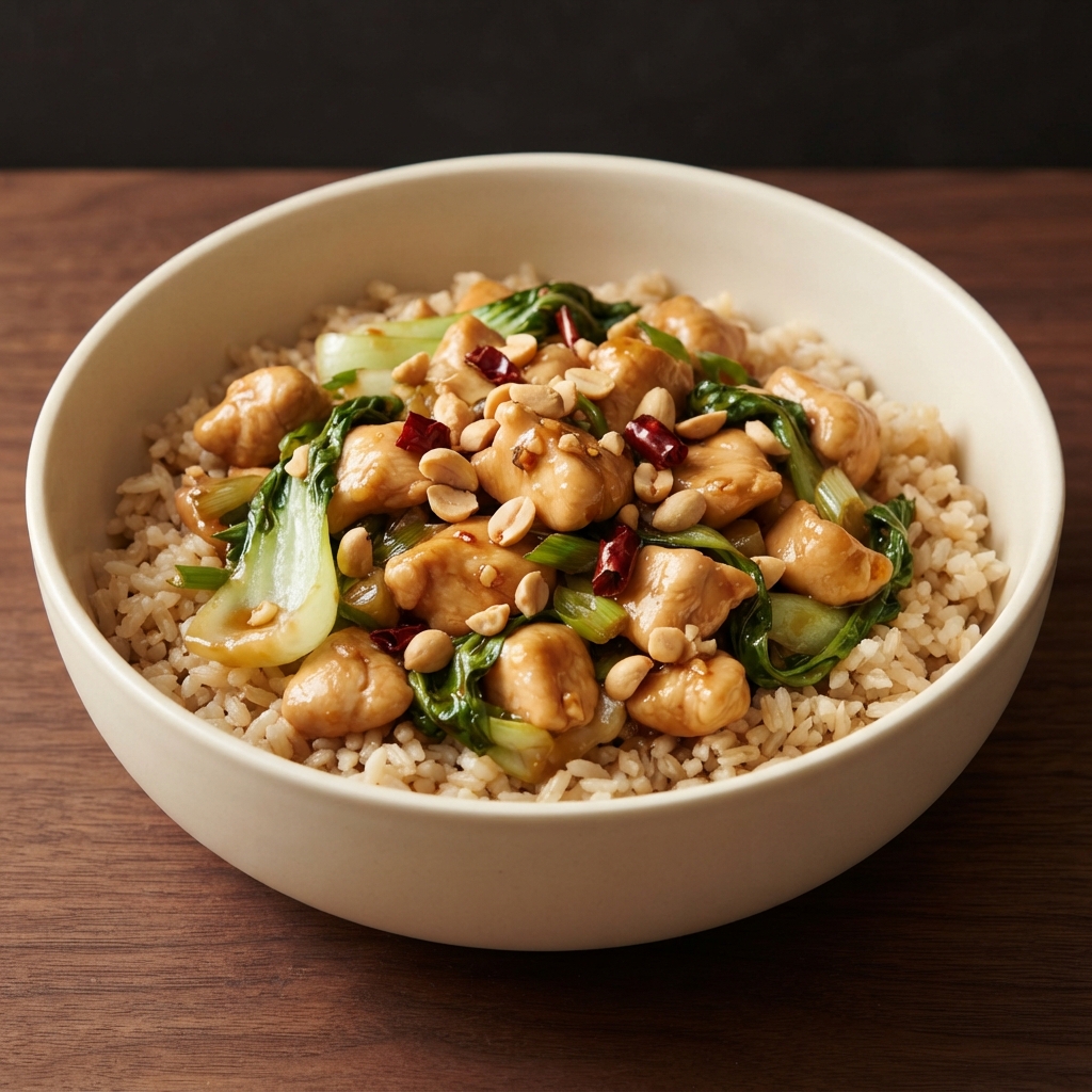 Lightened-Up Kung Pao Chicken