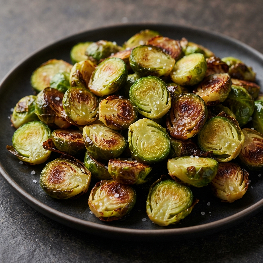 Simply Roasted Brussels Sprouts