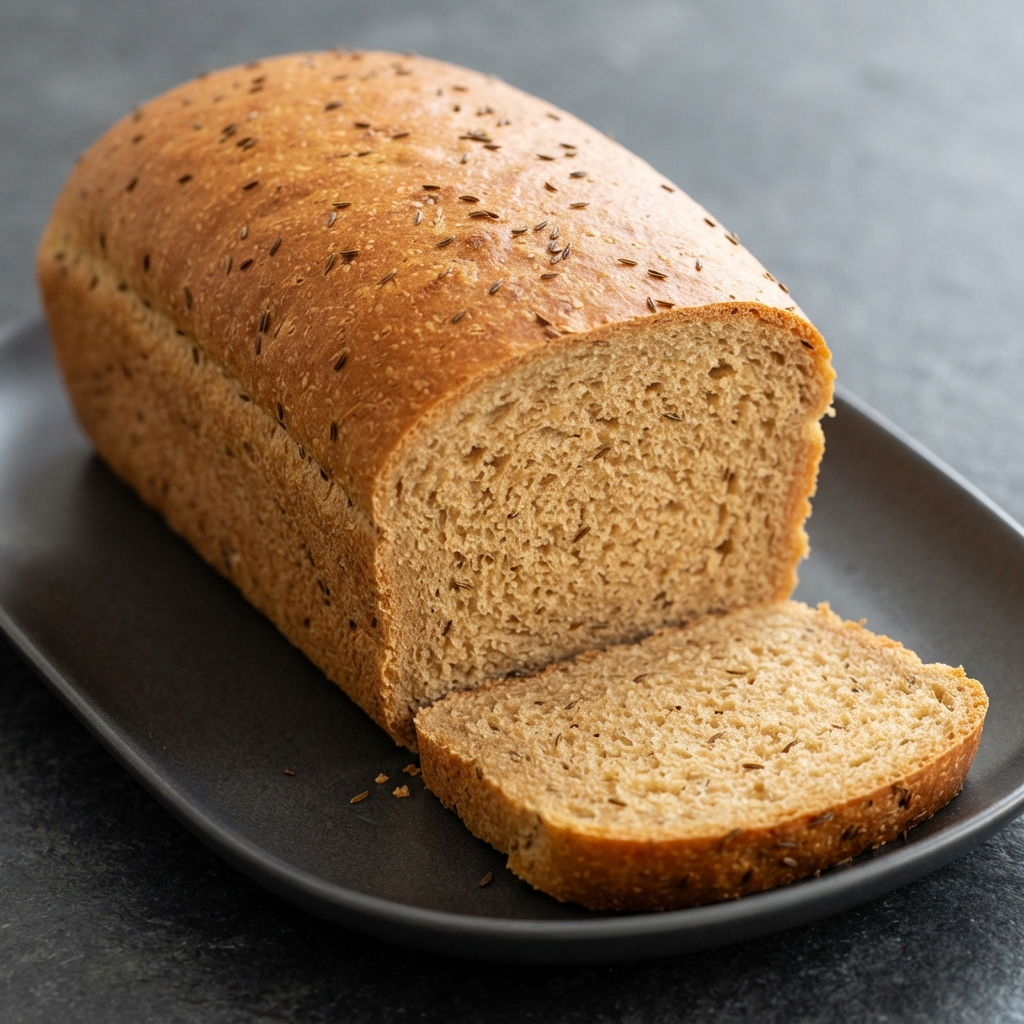 Authentic New York–Style Jewish Rye Loaf