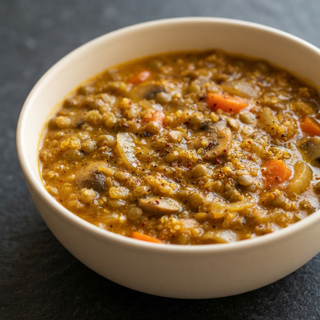 Fiery Lentil and Quinoa Curry