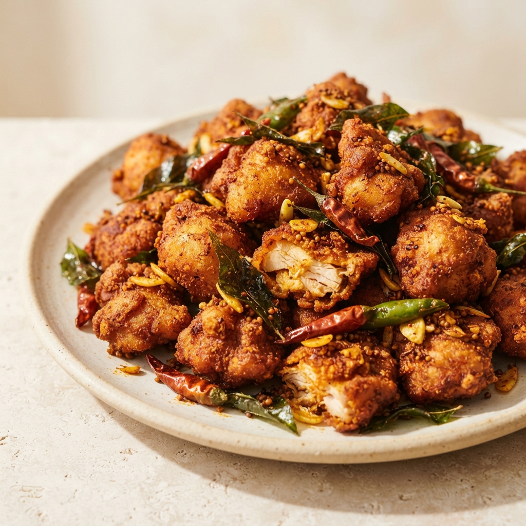 Roscoe's Spiced Chicken 65 Bites