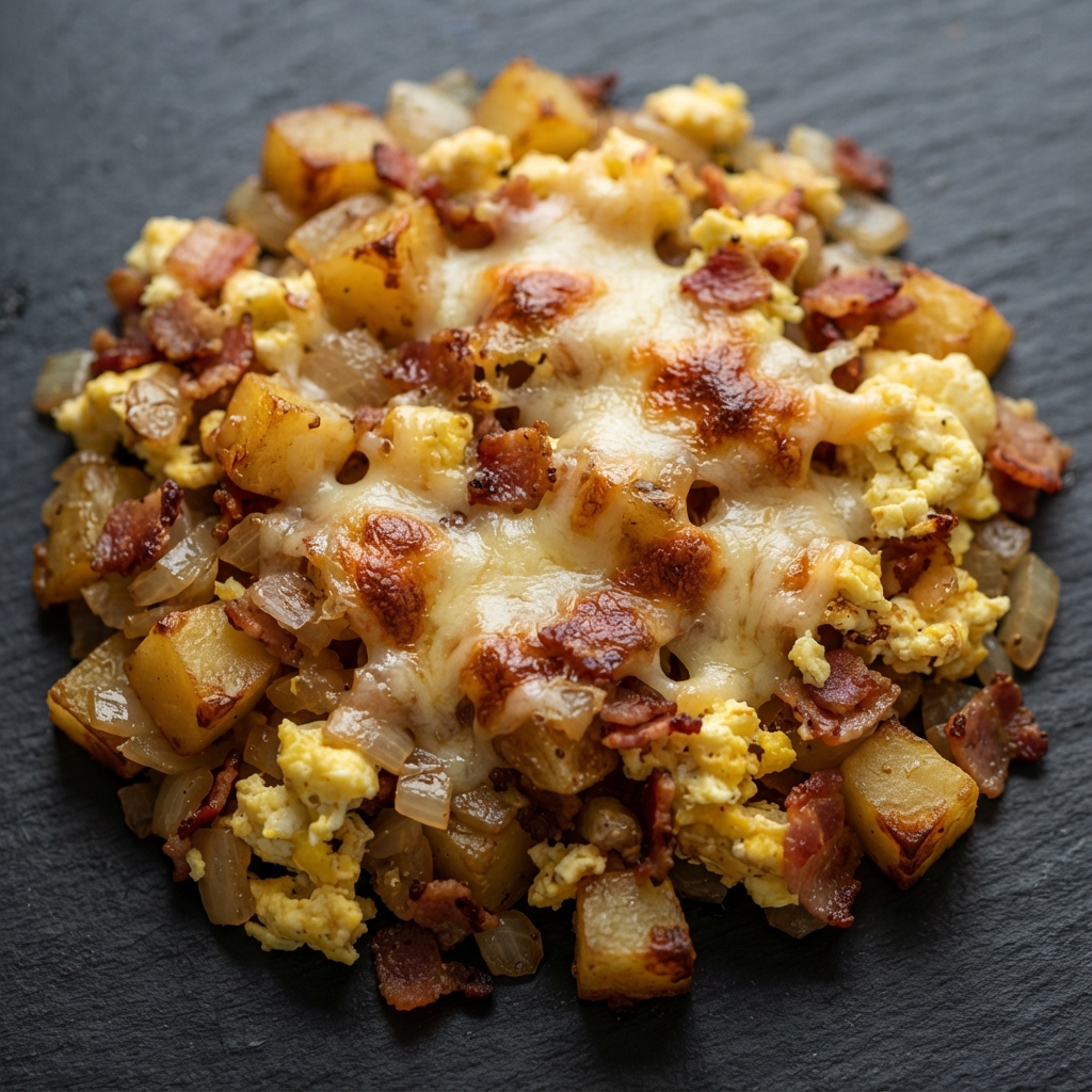 Skillet Campfire Breakfast Hash