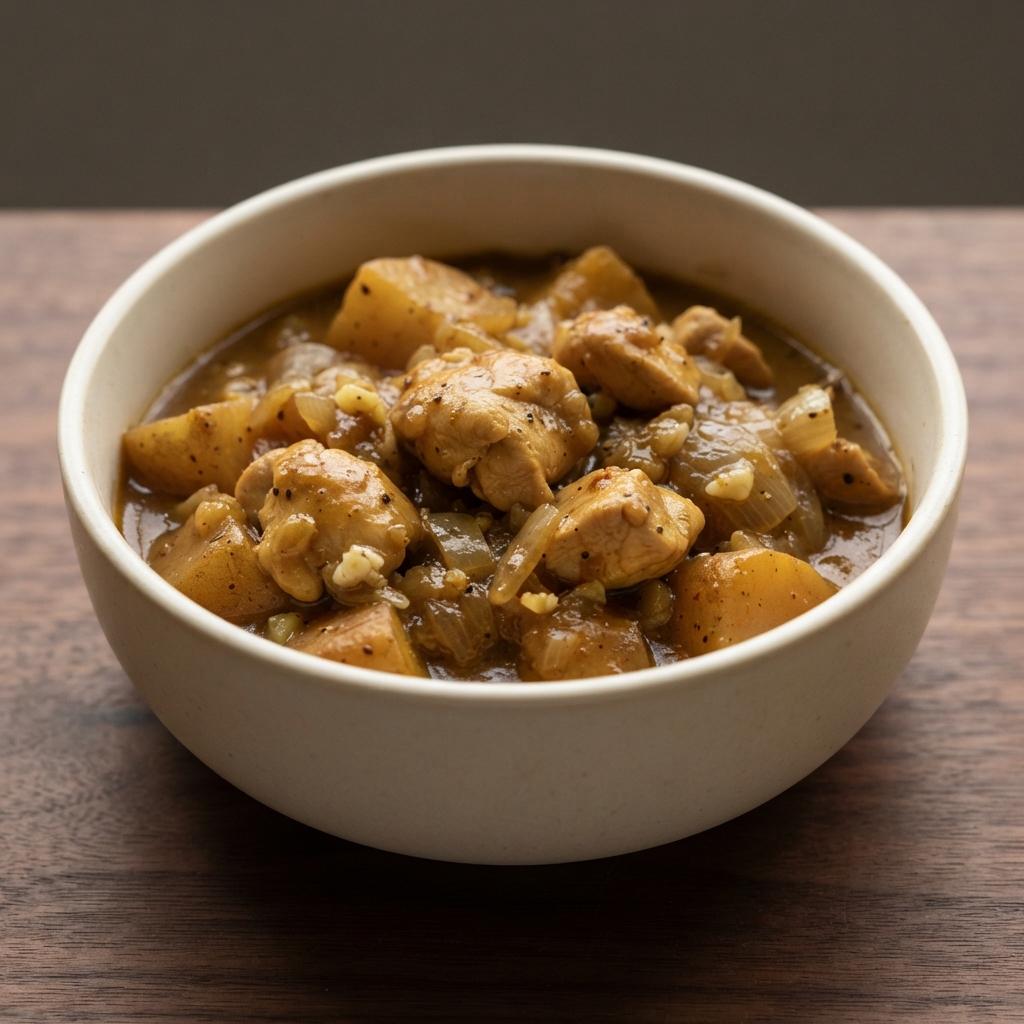 Curried Chicken with Potatoes