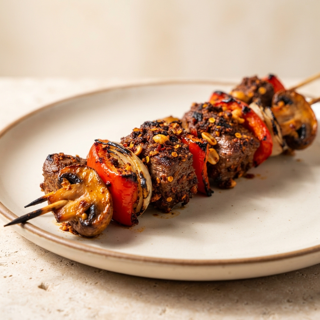 Nigerian Suya Skewers