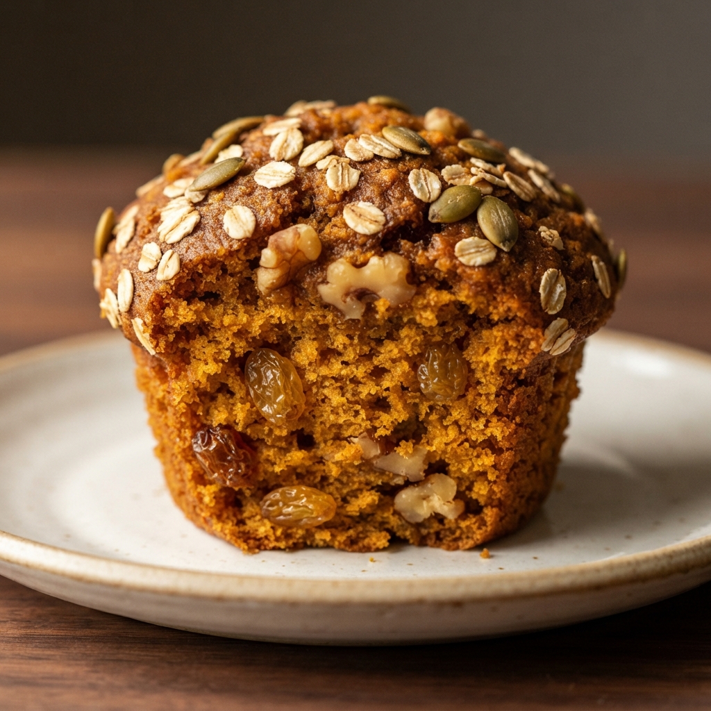Pumpkin Molasses Spice Muffins