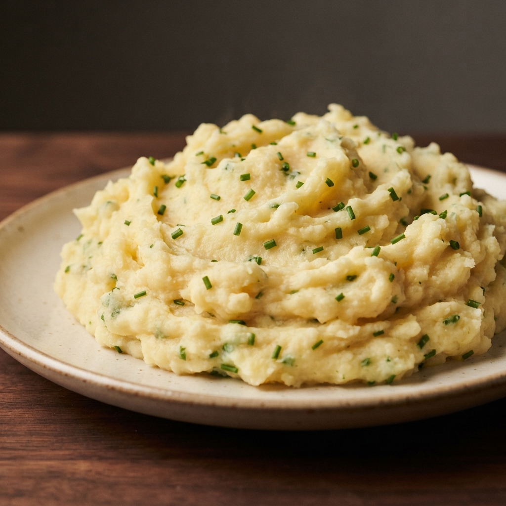 Sour Cream and Chive Mashed Potatoes