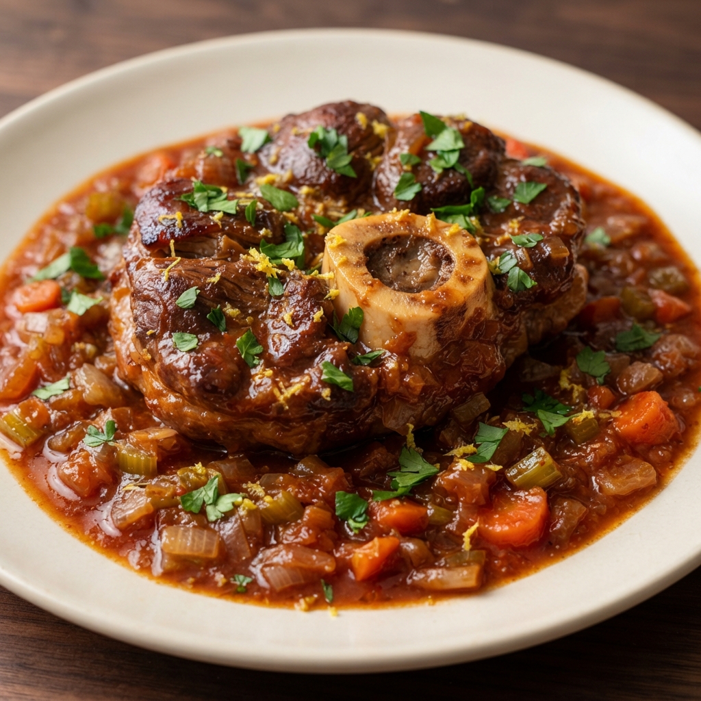 Braised Pork Shank Osso Buco