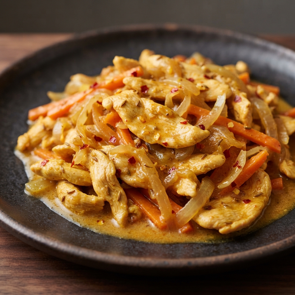 Coconut Ginger Chicken Skillet