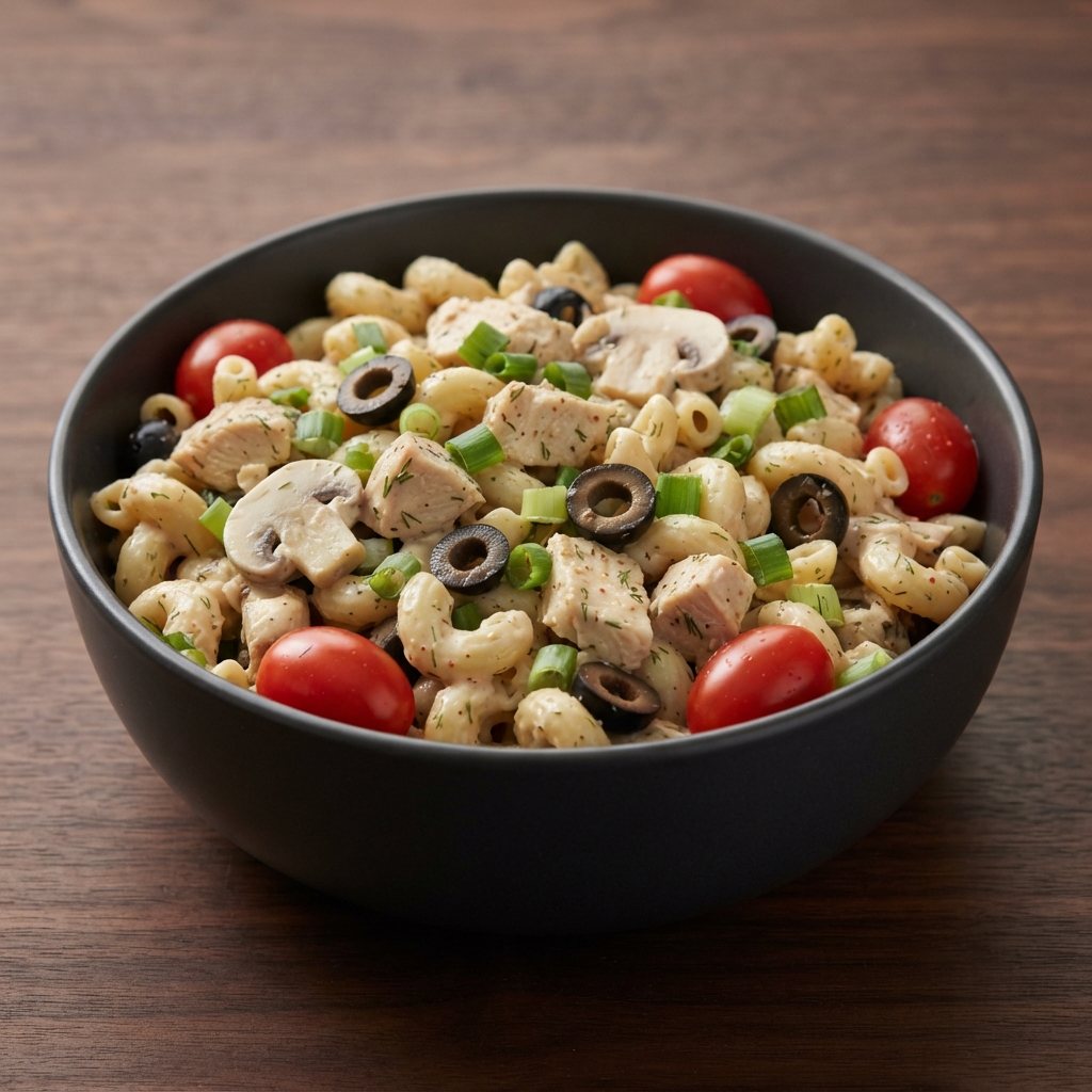 Chipotle Ranch Chicken Pasta Salad (Gluten-Free)