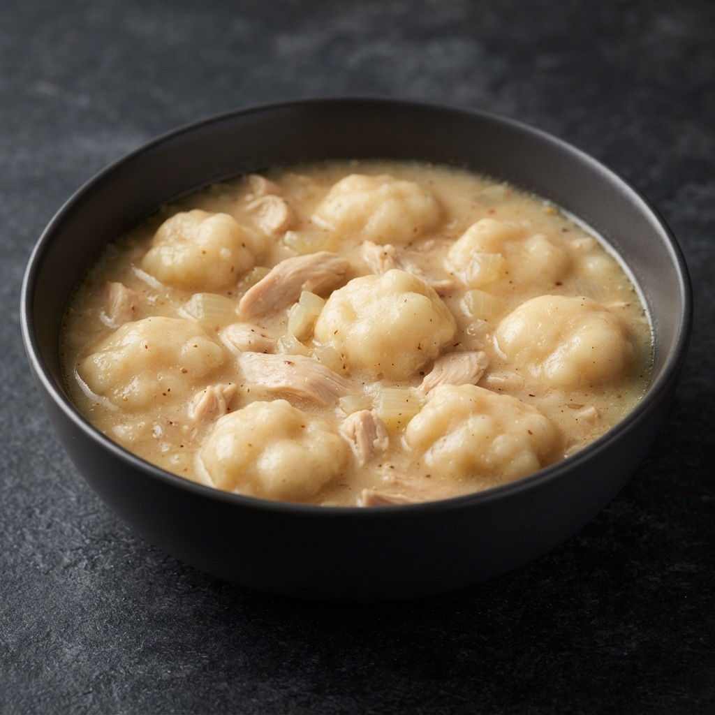 Starter-Friendly Chicken and Dumplings