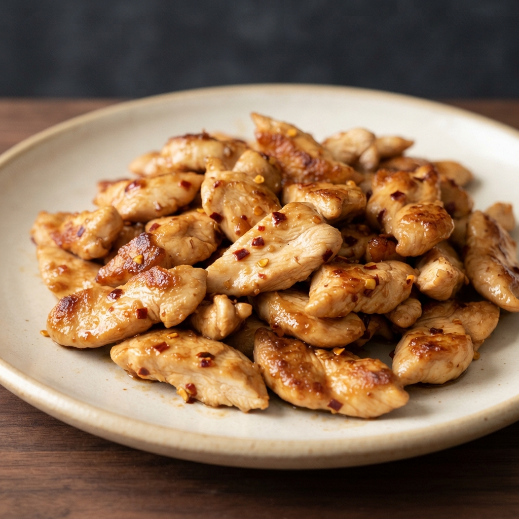 Simple Sautéed Sesame Chicken