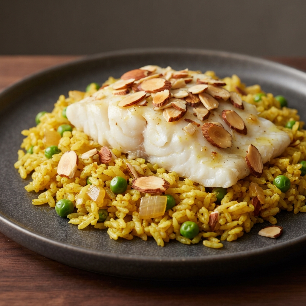 Curried Fish with Rice