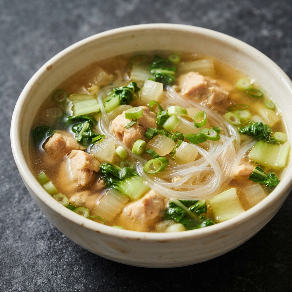 Hawaiian Chicken Long Rice Broth