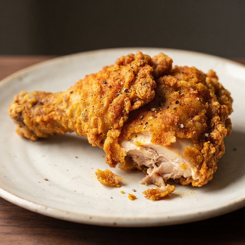 Spiced Eastern-Style Crispy Fried Chicken
