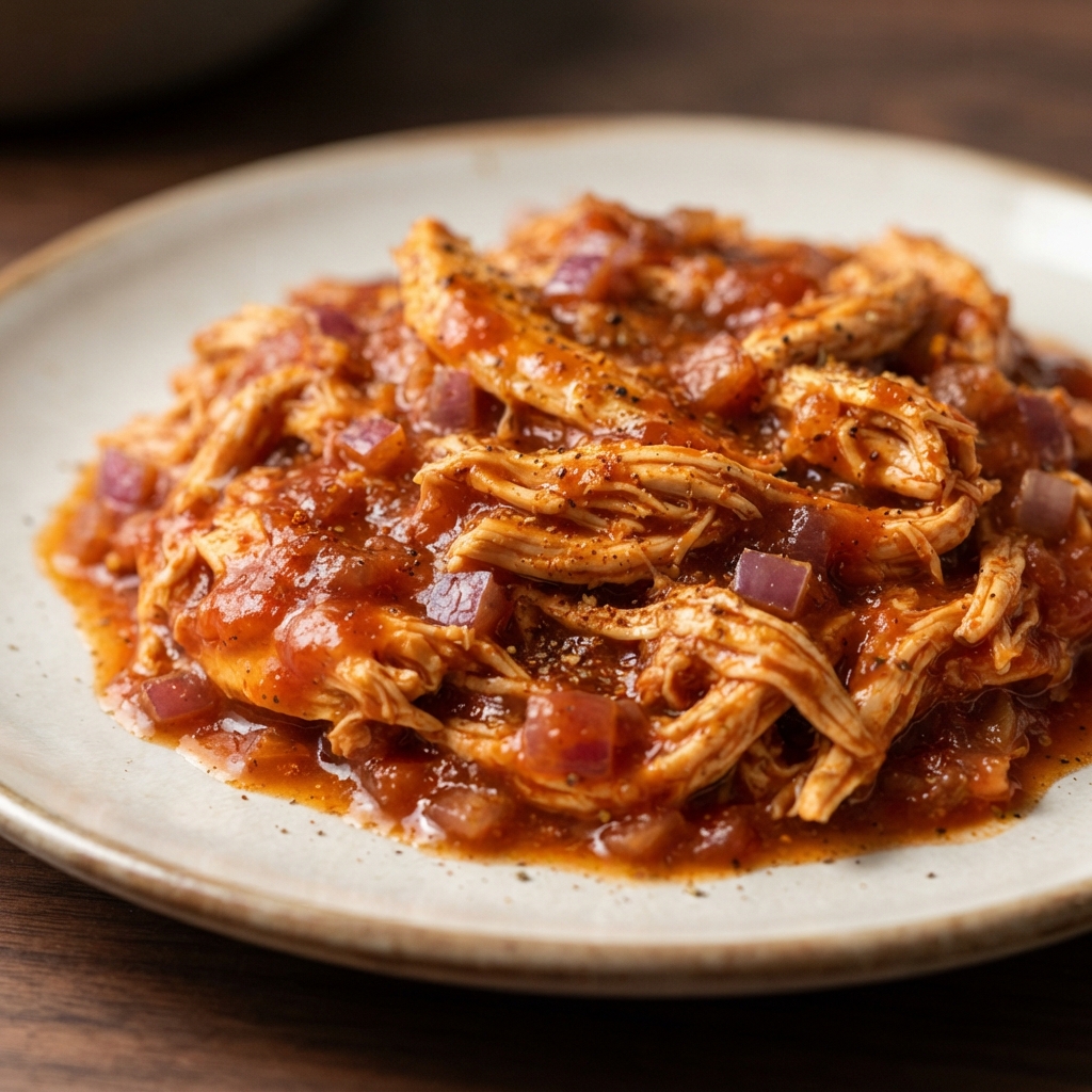 Slow Cooker Spicy Chicken