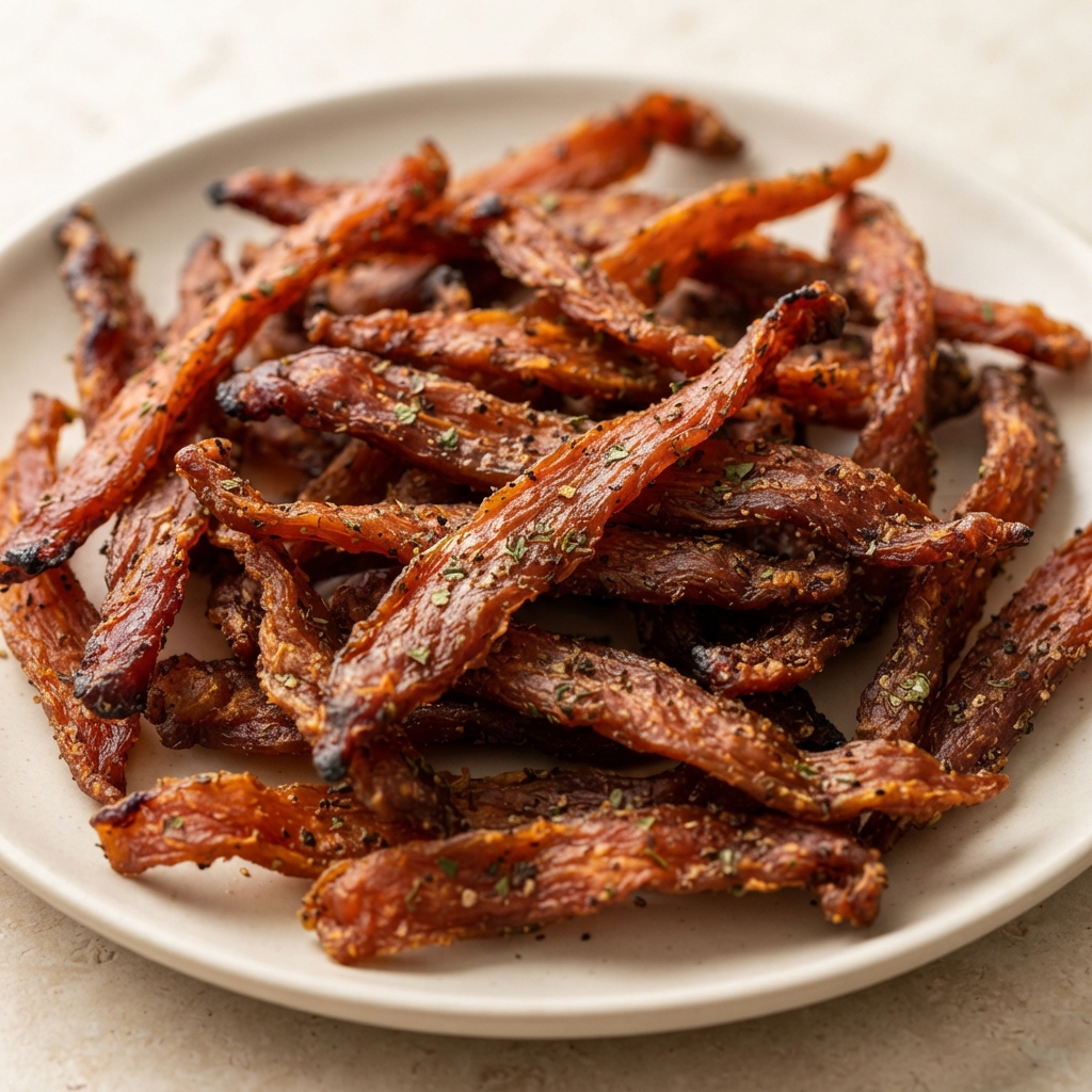 Smoked Spiced Chicken Jerky