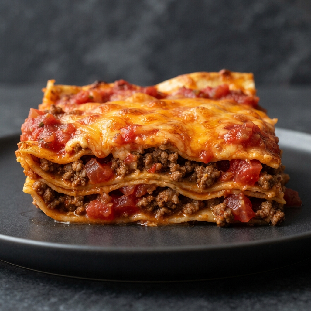 Tex-Mex Tortilla Lasagna