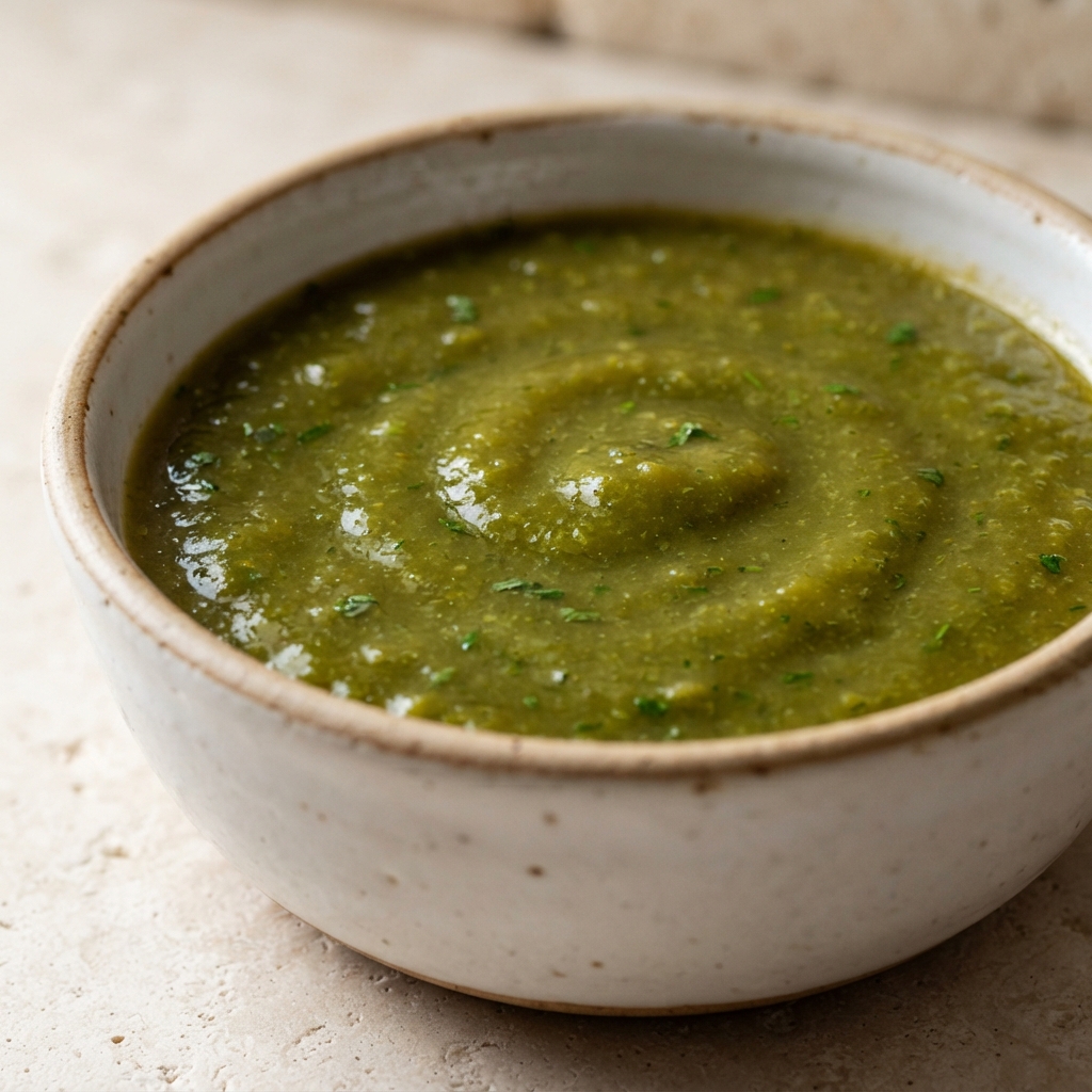 Green Tomatillo Enchilada Sauce