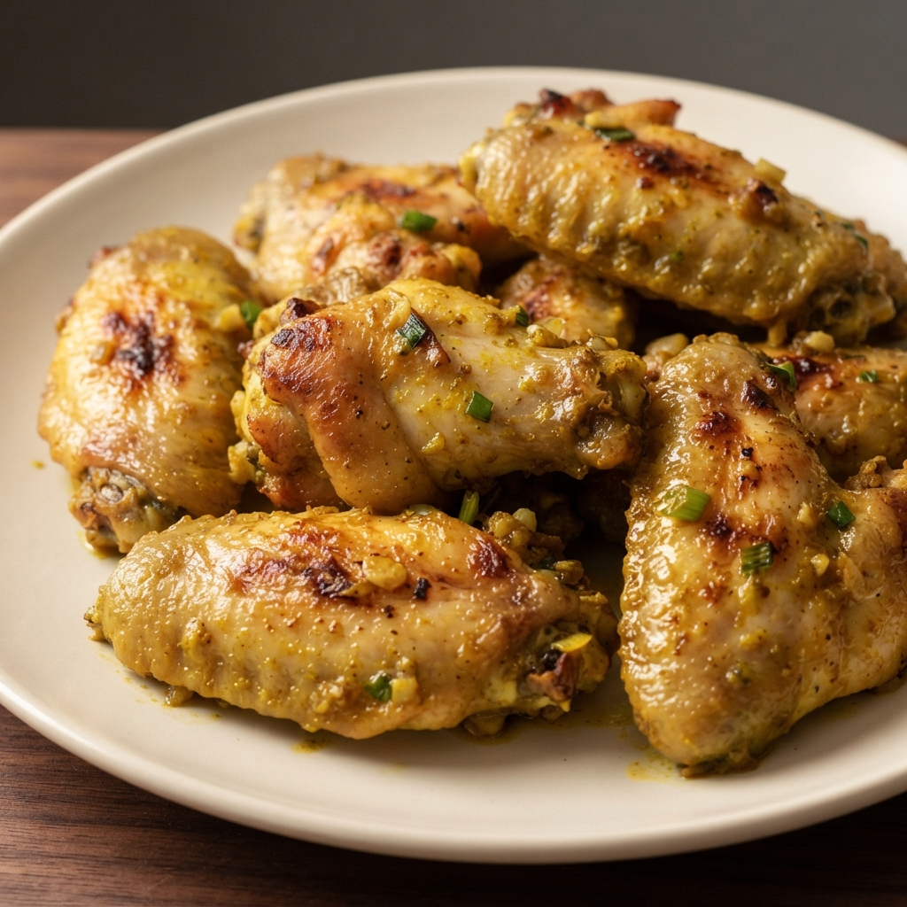 Curried Chicken Wings