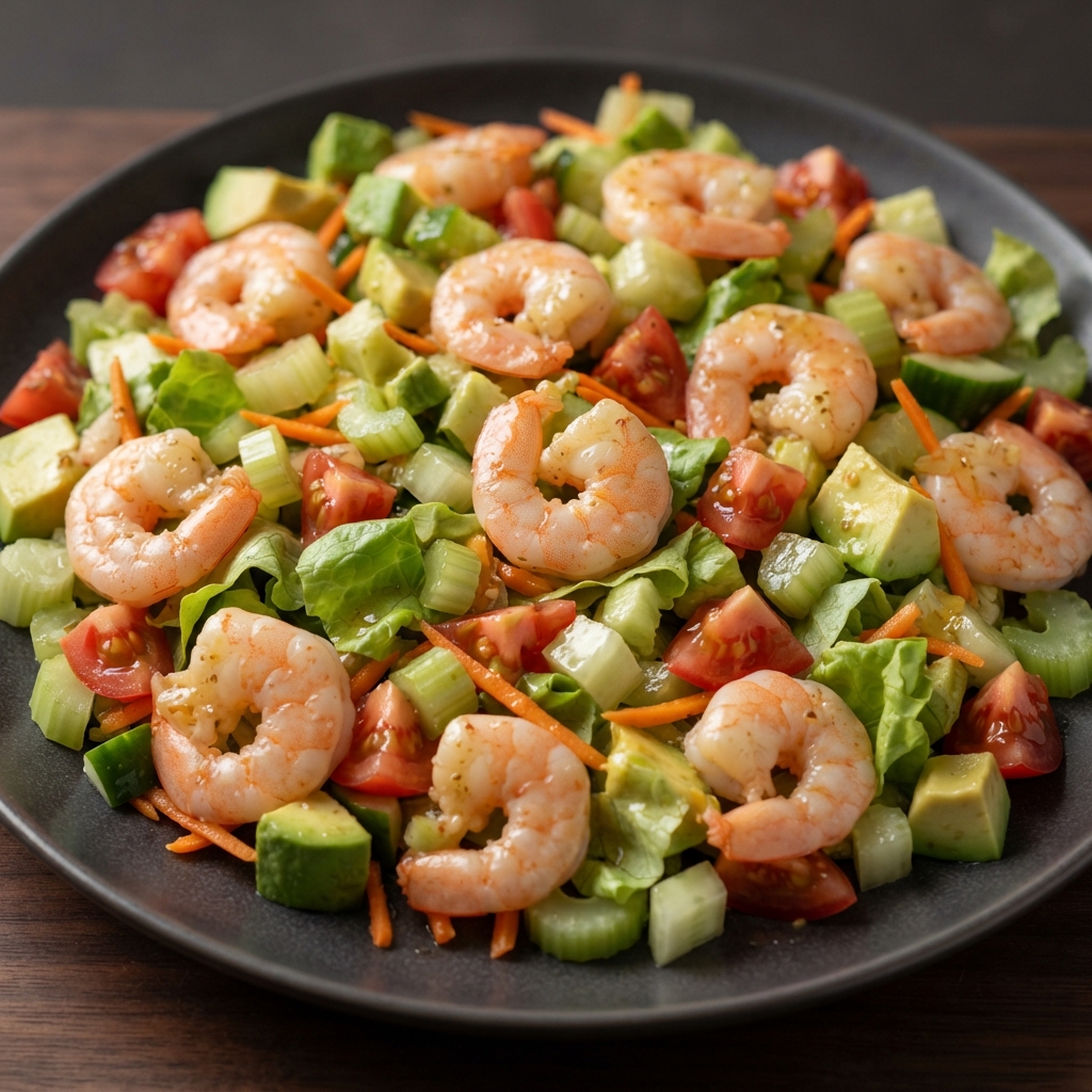 Warm Shrimp Salad
