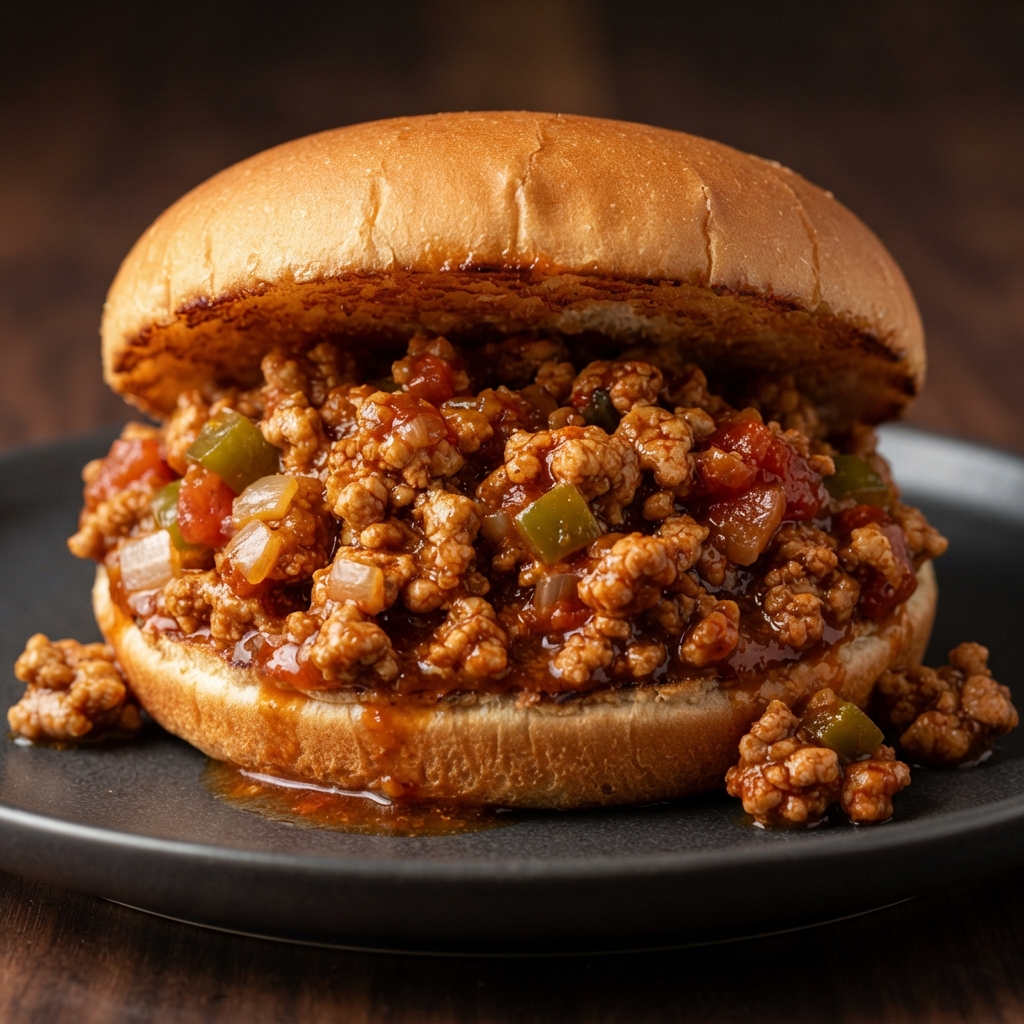 Ground Turkey Sloppy Joe Sandwiches
