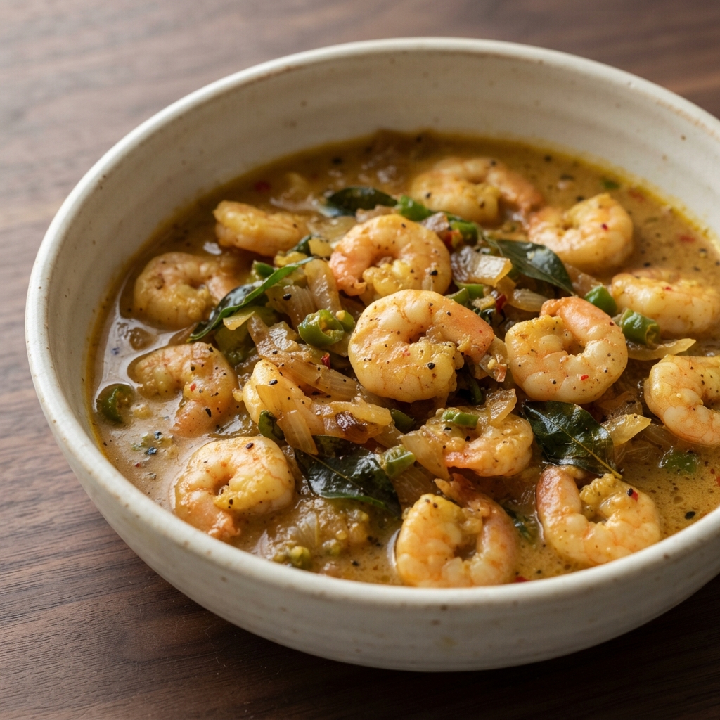 Shrimp Curry with Coconut