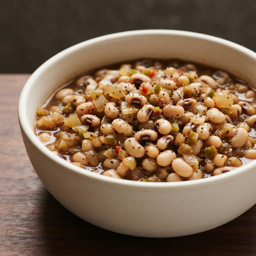 Black-Eyed Peas Spicy Style