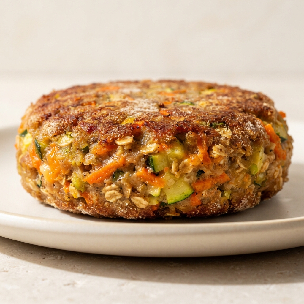 Hearty Vegetable Oat Burgers