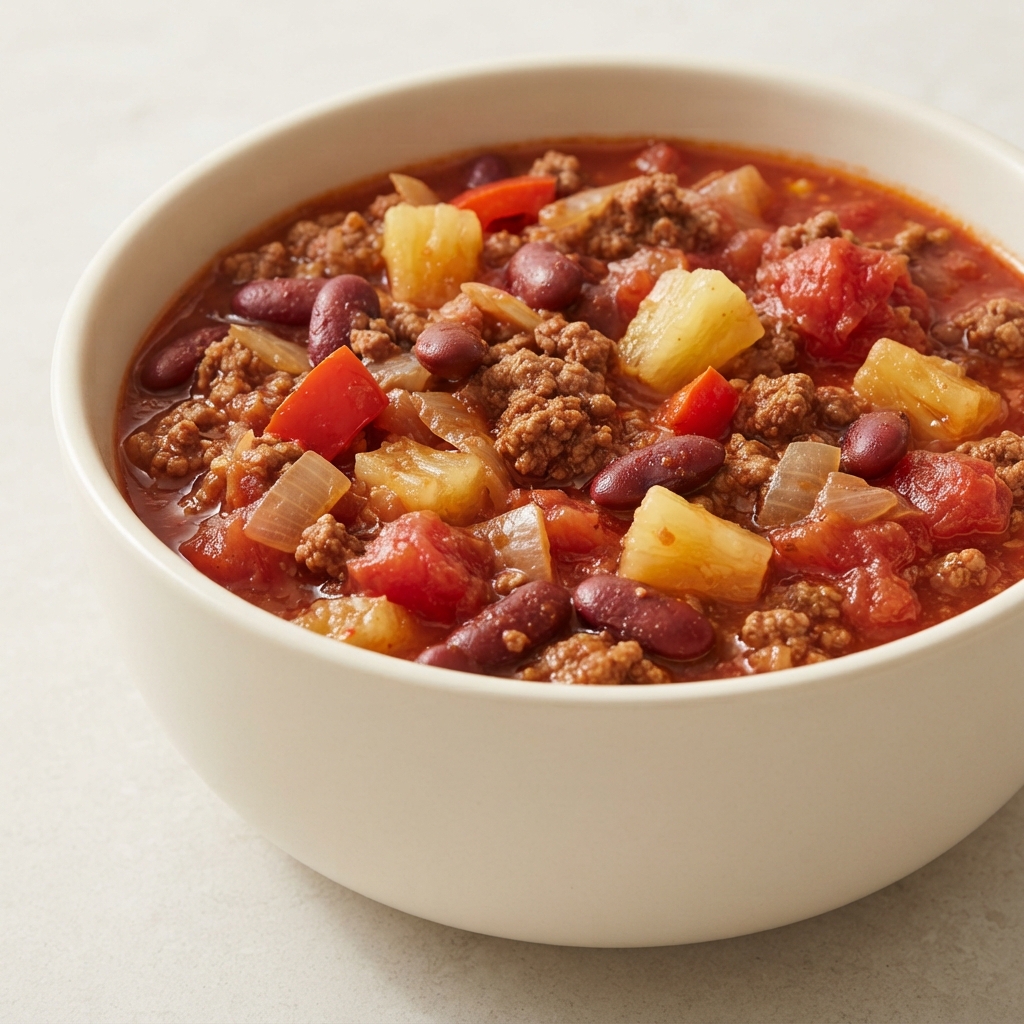 Hawaiian-Style Chili