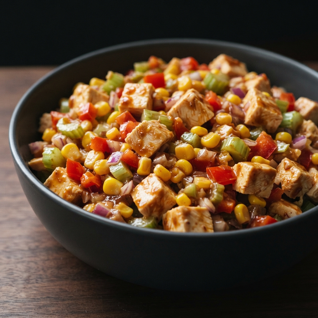 Grilled BBQ Chicken Salad