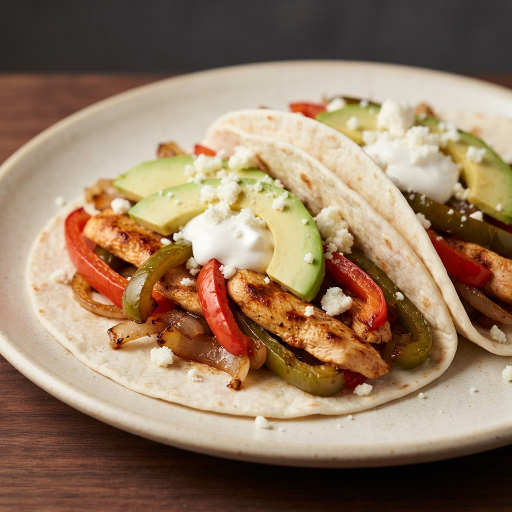 Chicken Fajita Tacos