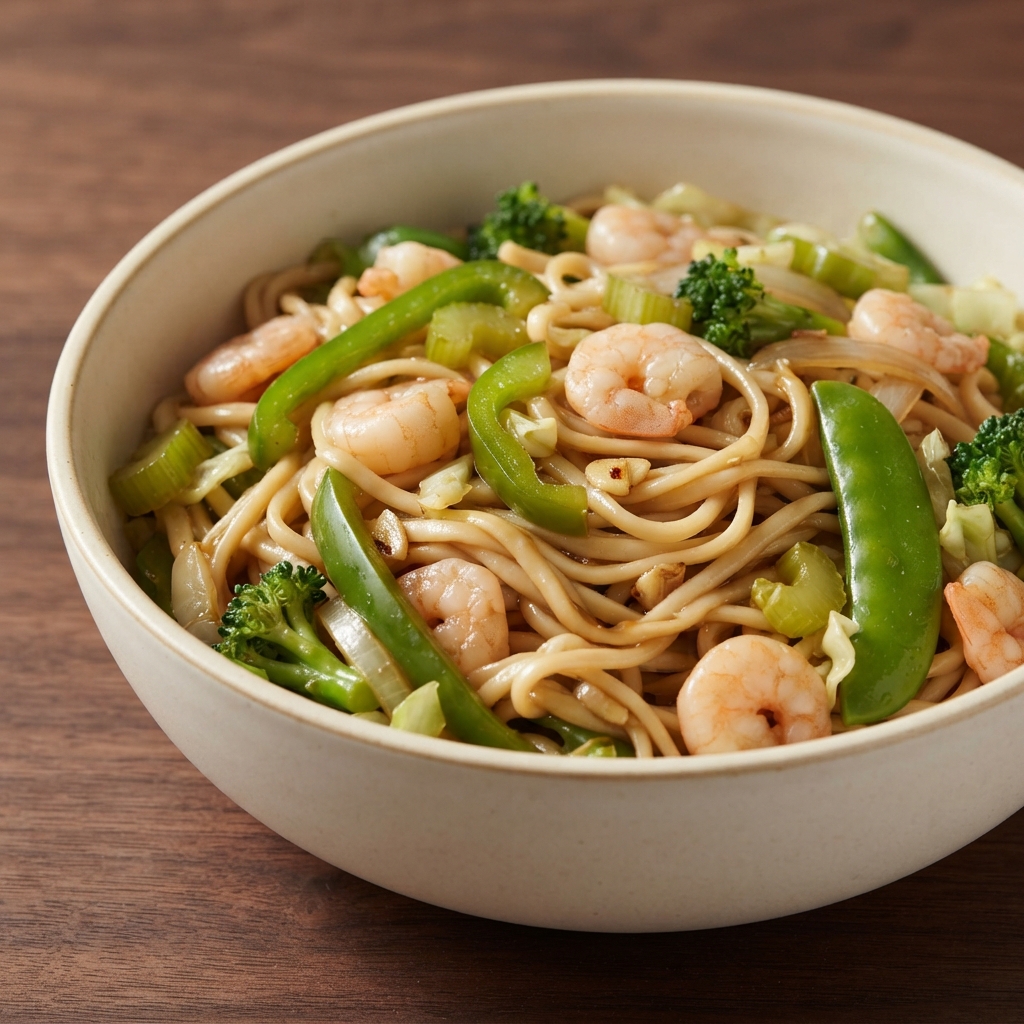 Speedy Shrimp Lo Mein
