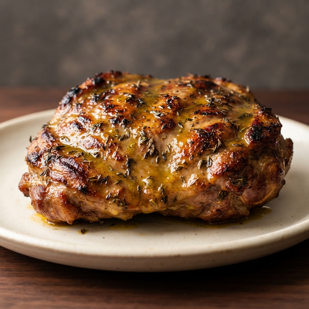 Leg of Lamb with Lime Glaze