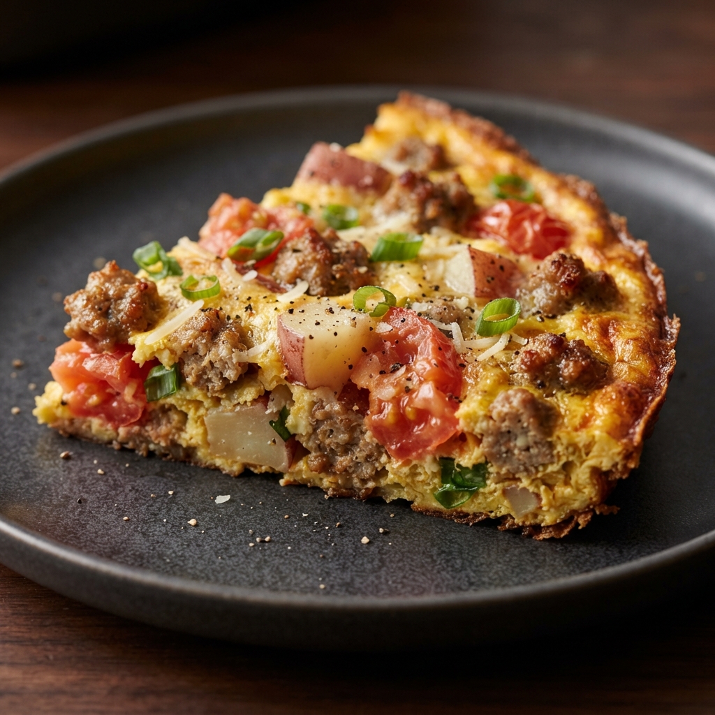Hearty Sausage and Potato Frittata