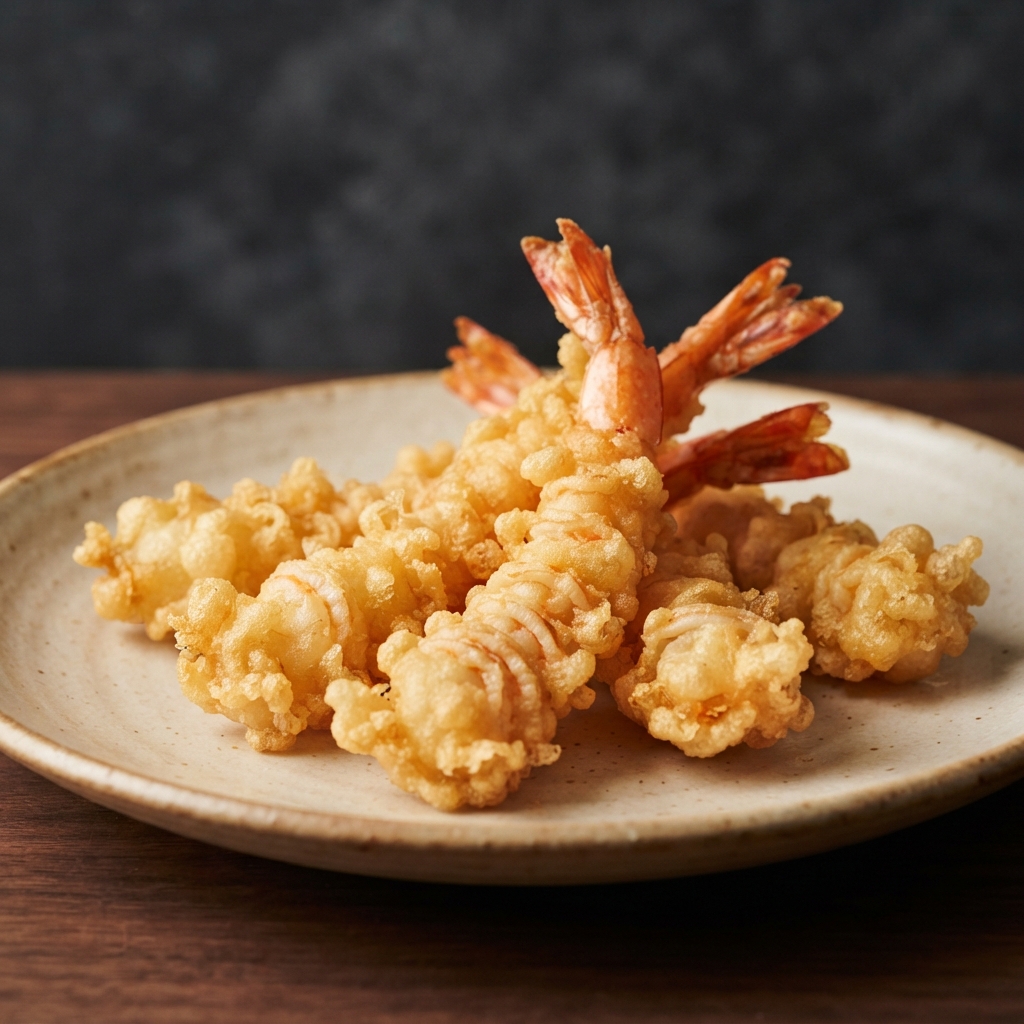 Light and Crunchy Shrimp Tempura