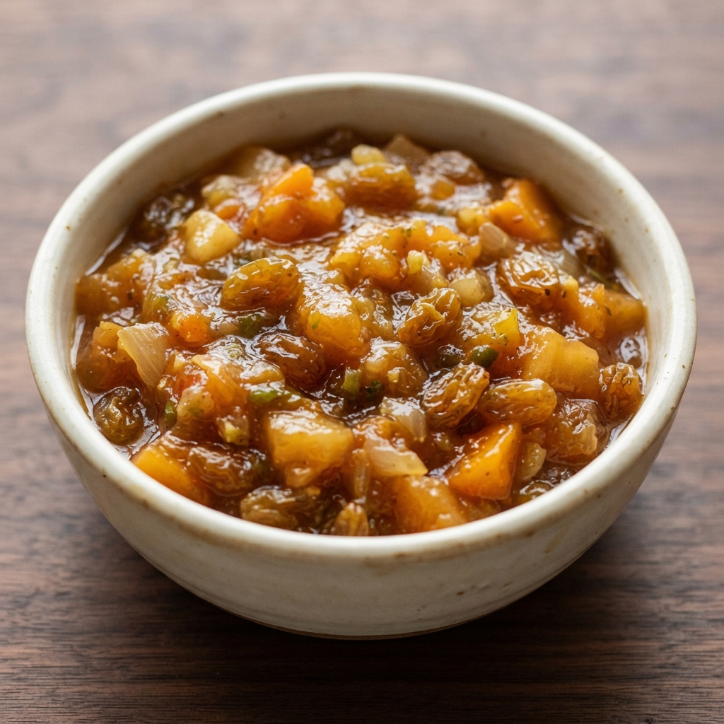 Fiery Persimmon Chutney
