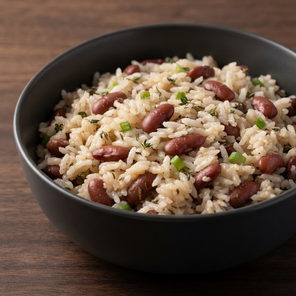 Island-Style Rice and Peas (Jamaican-Inspired)