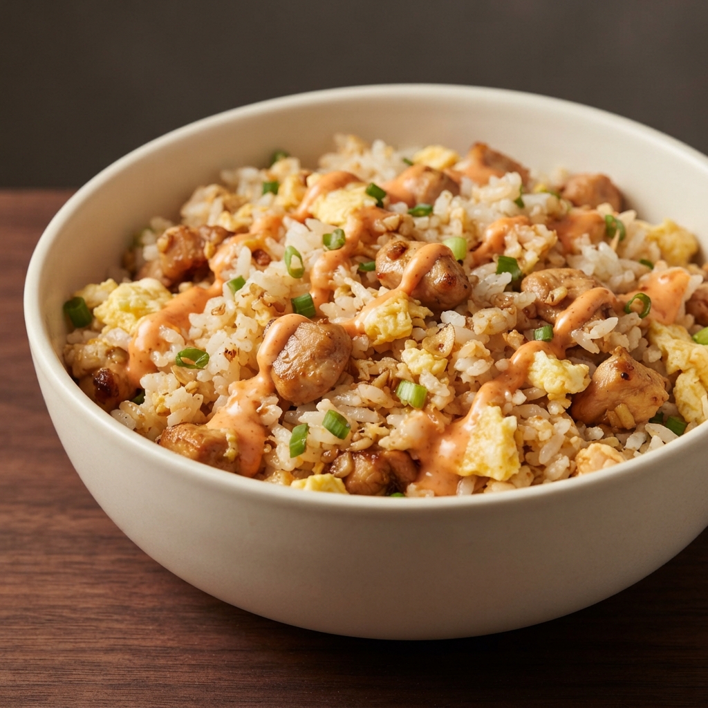 Bang Bang Chicken Fried Rice