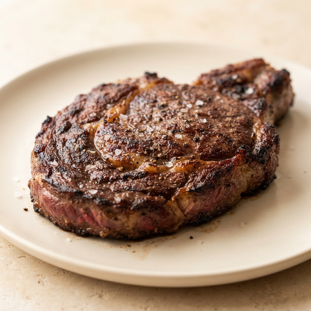 Beer-Marinated Ribeye Steaks