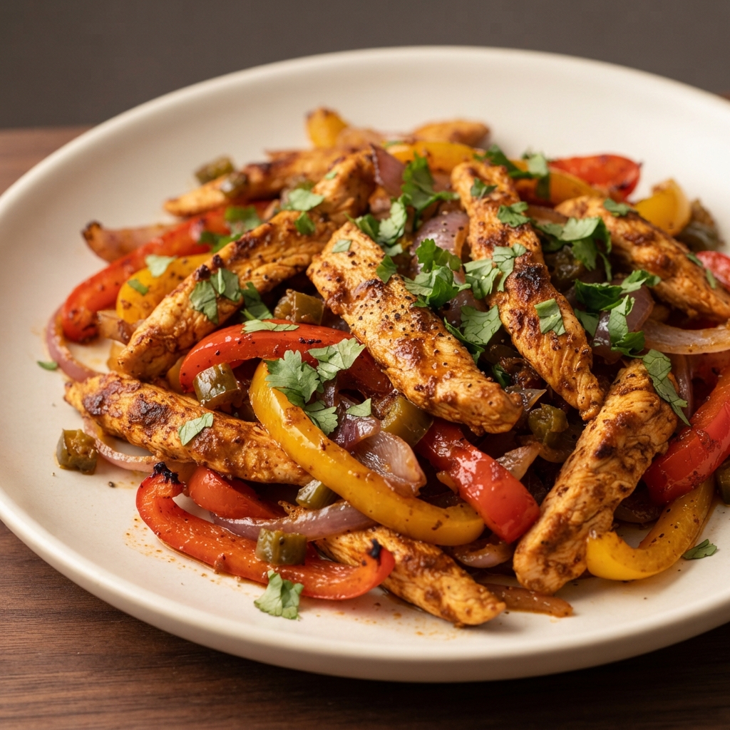 Citrus-Spiced Turkey Fajitas in the Air Fryer