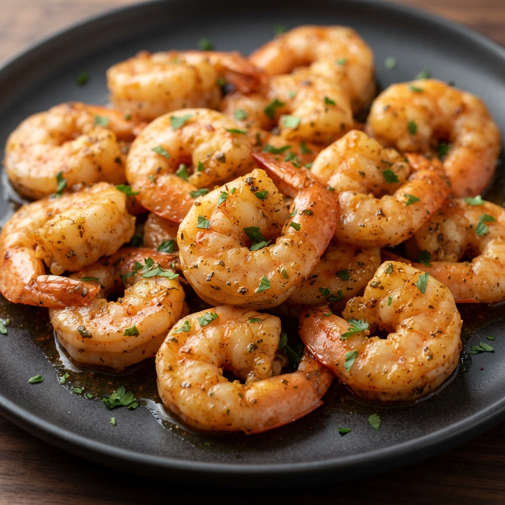 Oven-Roasted Cajun Butter Shrimp on a Sheet Pan