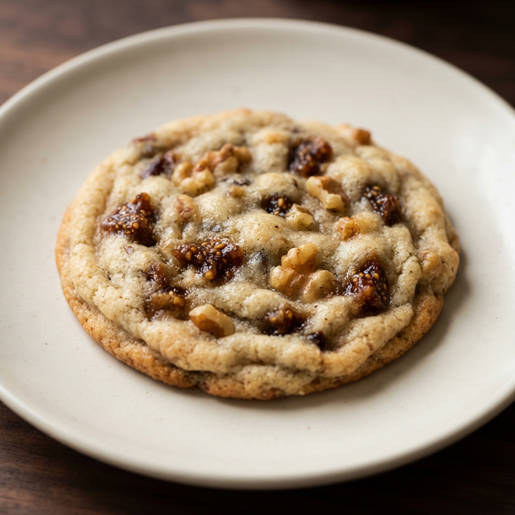 Clove-Spiced Fig and Walnut Cookies